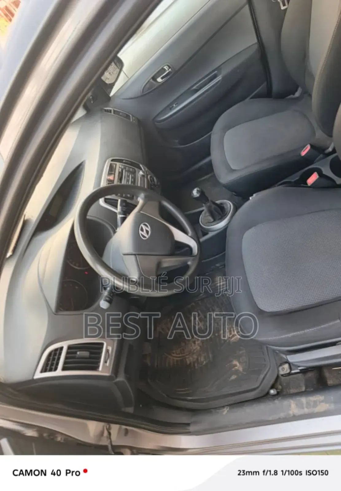 Hyundai i20 2016 Gris