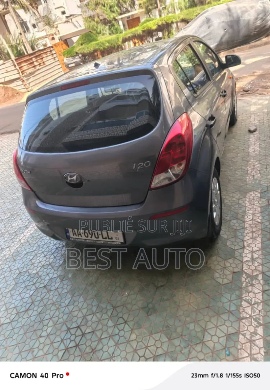 Hyundai i20 2016 Gris