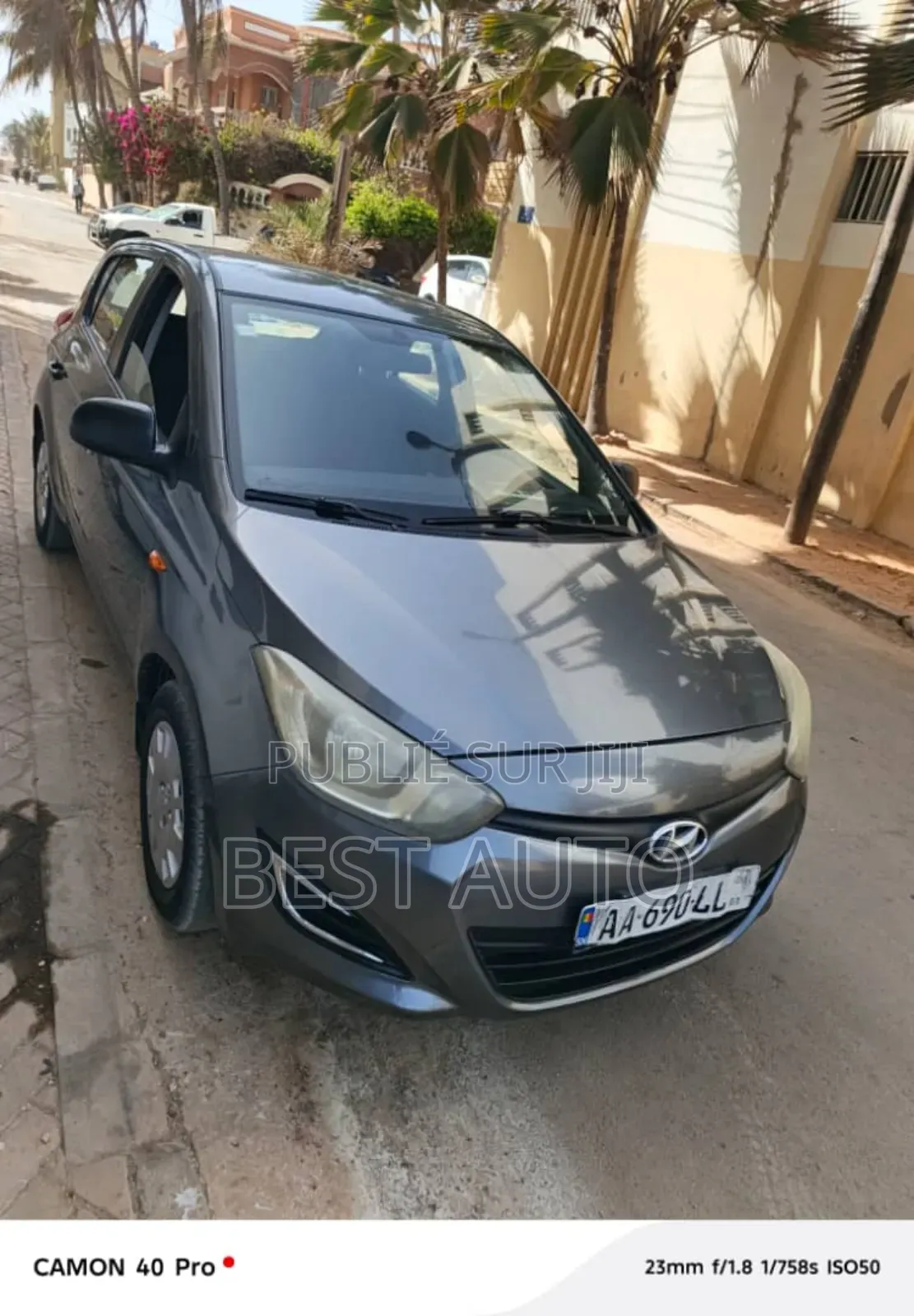 Hyundai i20 2016 Gris
