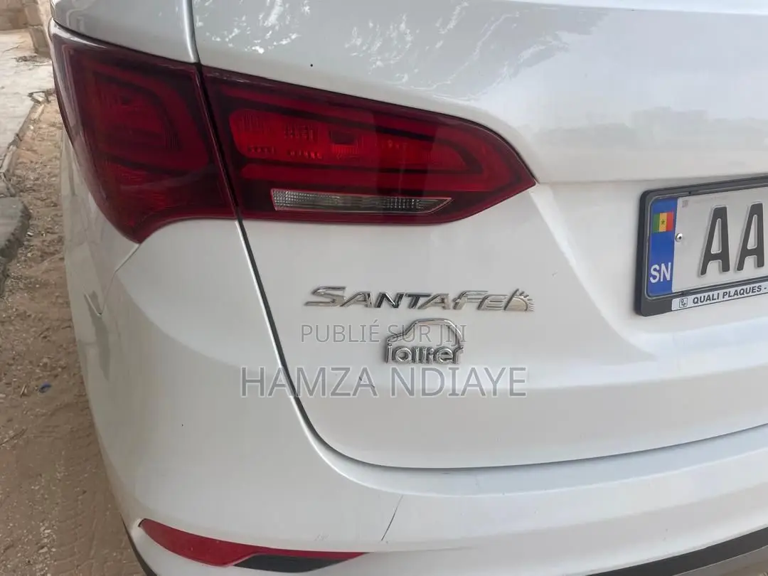 Hyundai Santa Fe 2017 Blanc