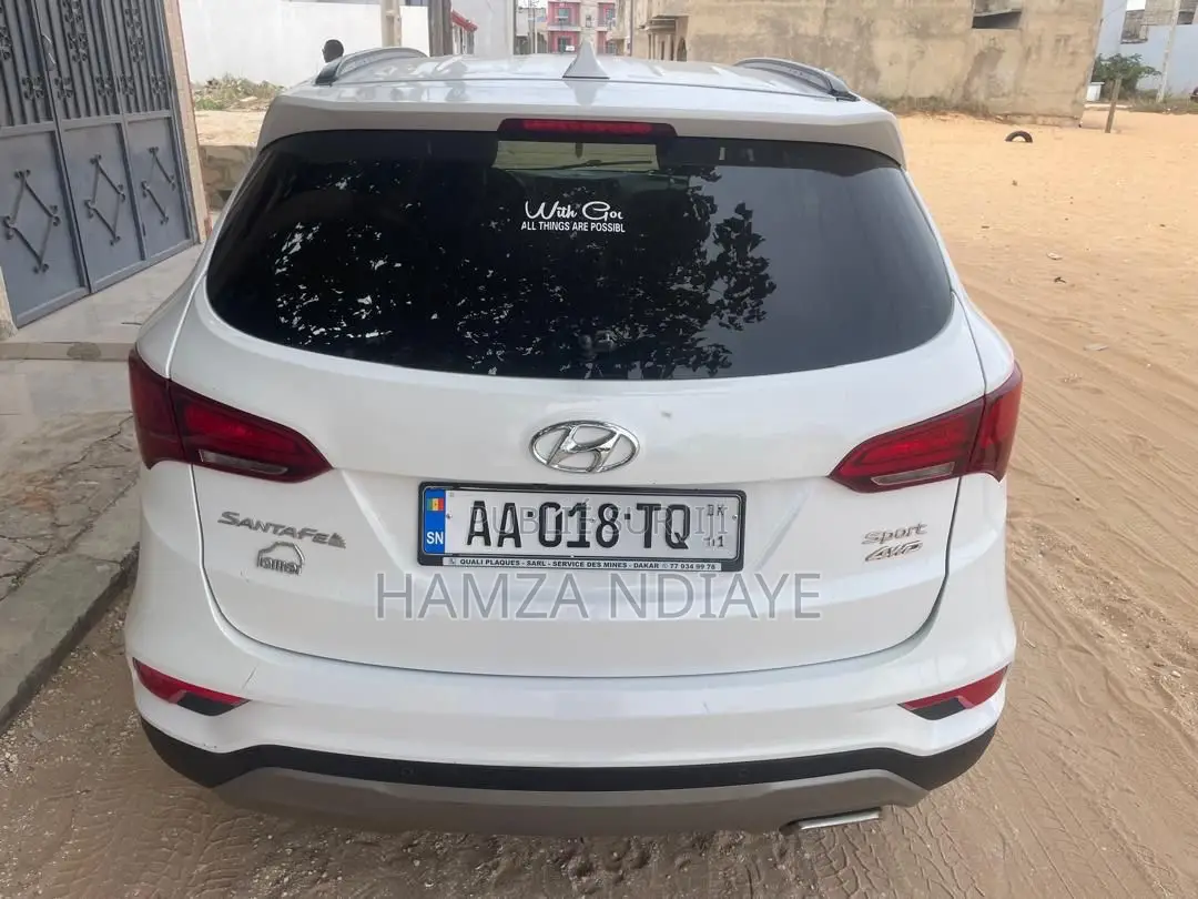 Hyundai Santa Fe 2017 Blanc