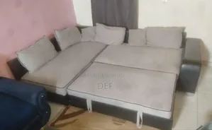 Canapé D'angle, Canape Lit Gris Clair Avec Rangement Intégré