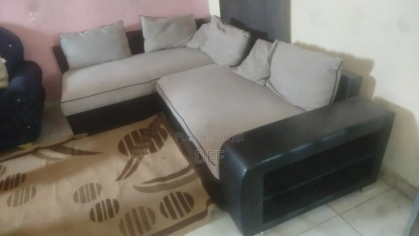 Canapé D'angle, Canape Lit Gris Clair Avec Rangement Intégré