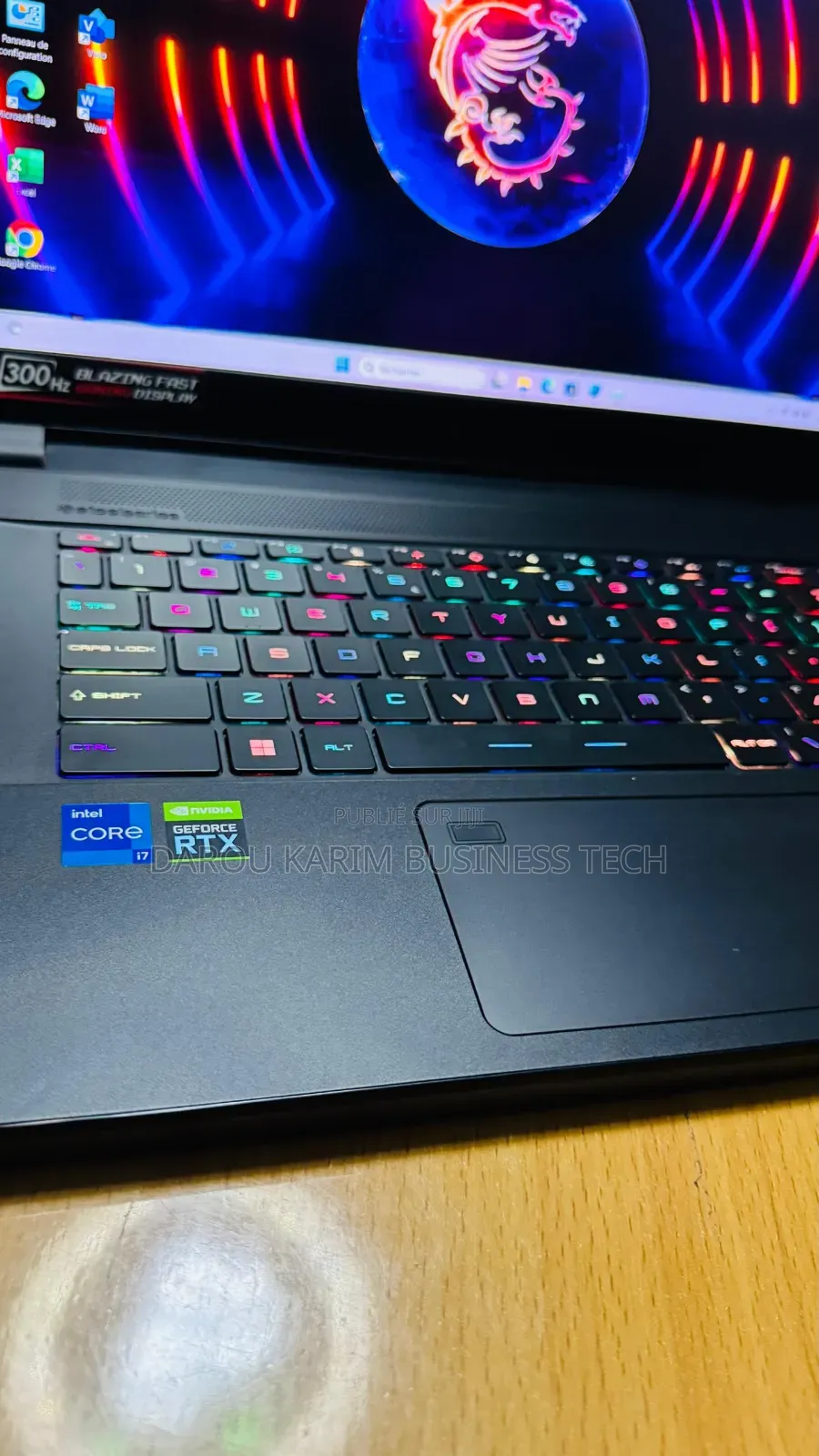 Nouveau MSI GS66 Stealth 12UHS 32GB Intel Core i7 SSD 1T