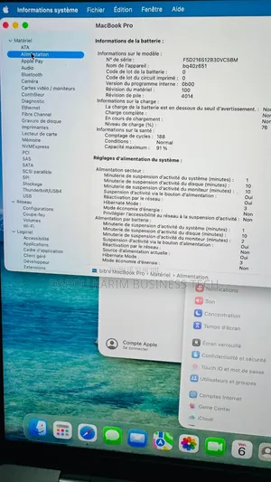 Nouveau Apple MacBook Pro 2021 M1 16GB Apple M1 Pro SSD 512GB