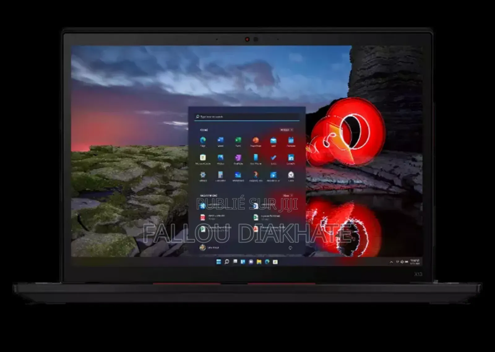 Nouveau Lenovo ThinkPad X13 Gen 2 16GB Intel Core Ultra 7 SSD 256GB