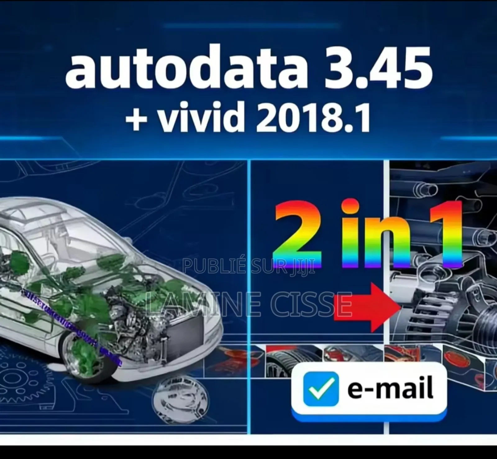 Logiciel Alldata 10.53 2024, Autodata 3.45, Vivid 2018