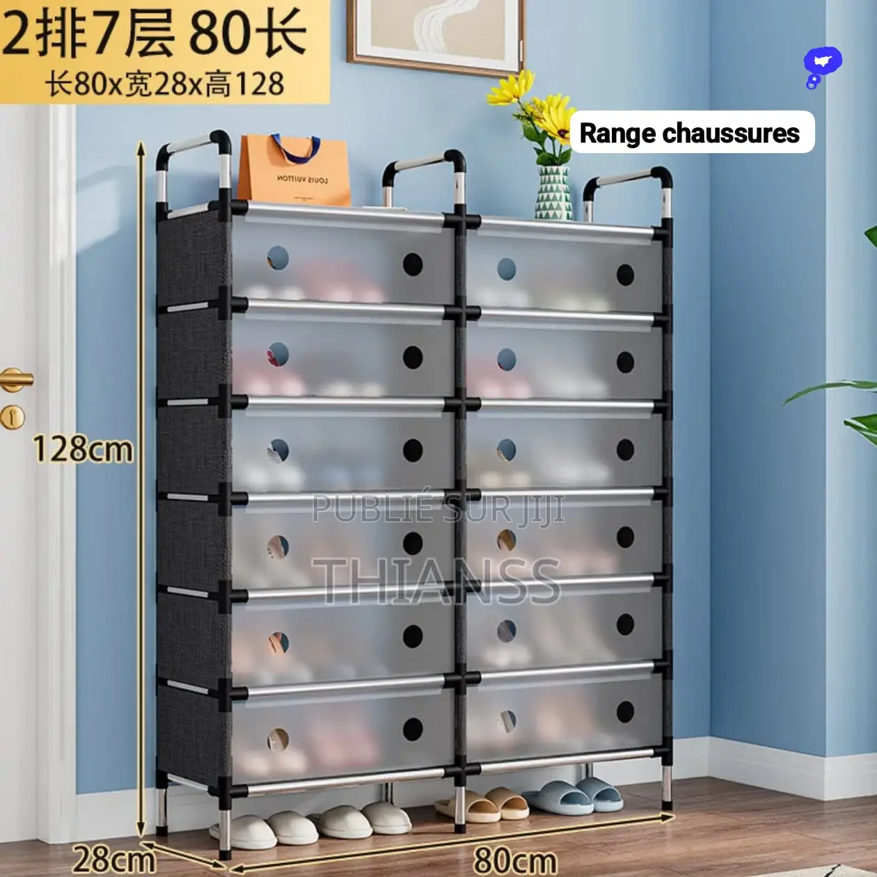 Rangement Chaussures en Plastique