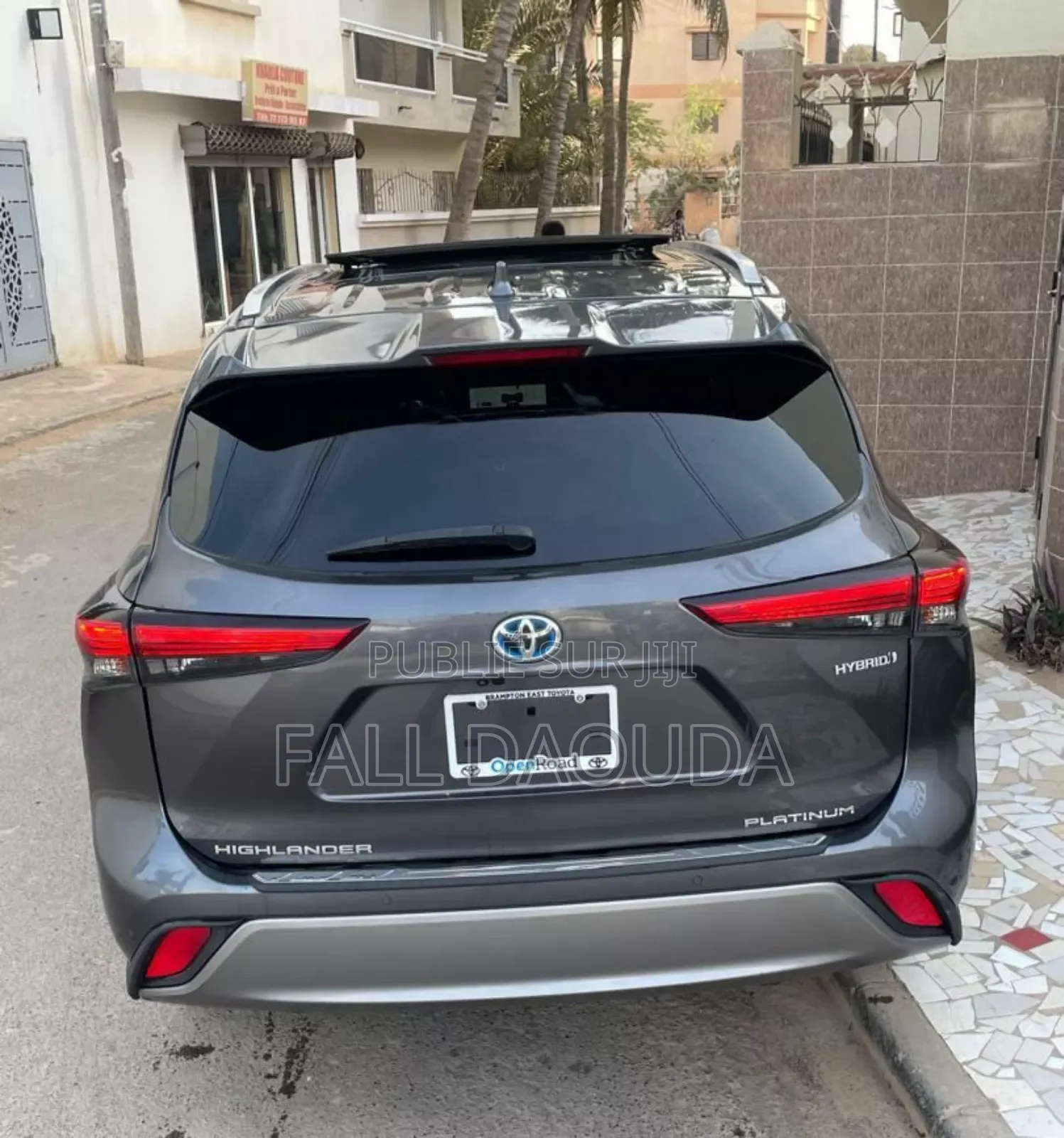 Toyota Highlander 2023 Gris