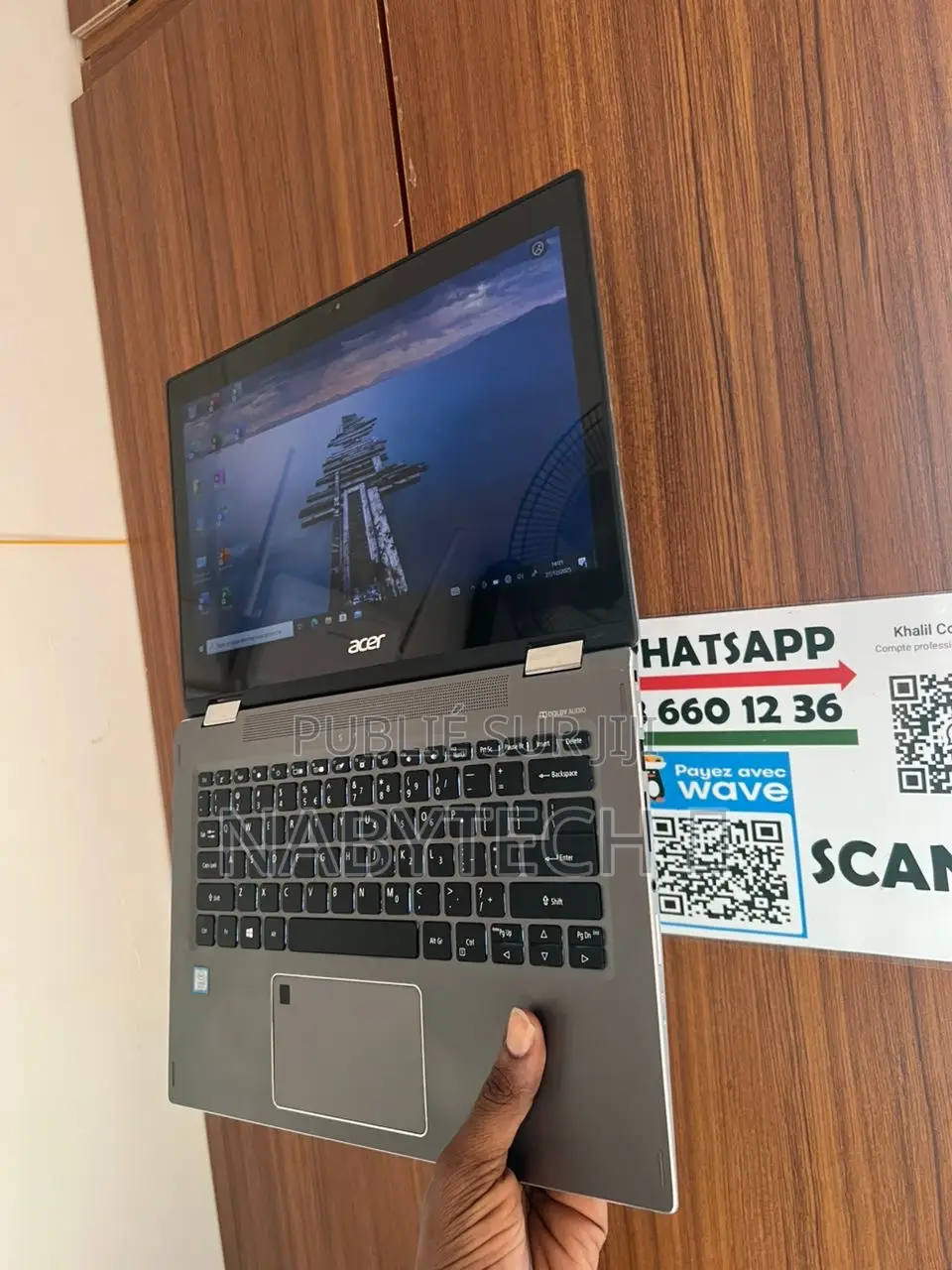 Ordinateur portable Acer Spin 5 8GB Intel Core i5 SSD 128GB