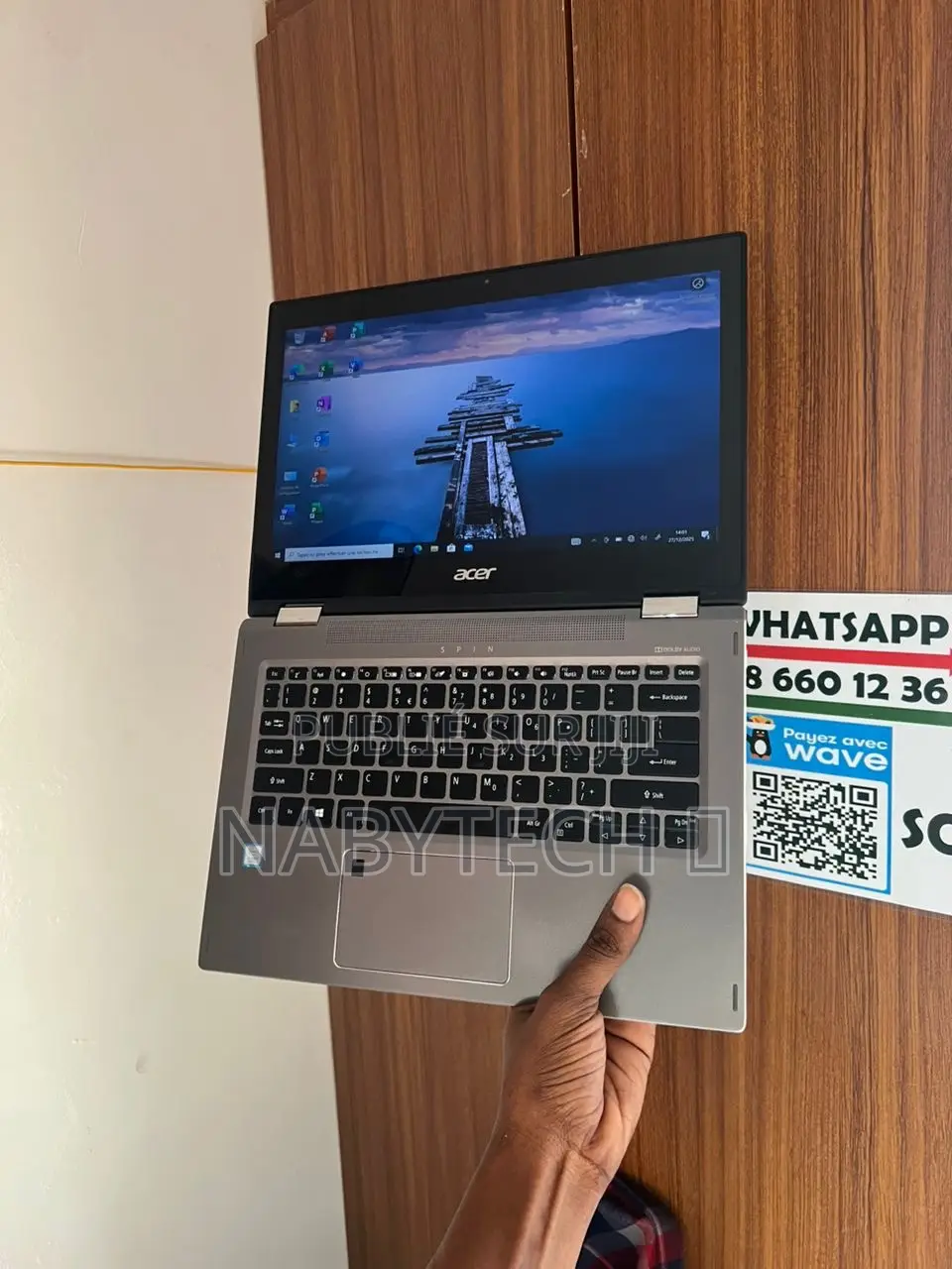 Ordinateur portable Acer Spin 5 8GB Intel Core i5 SSD 128GB