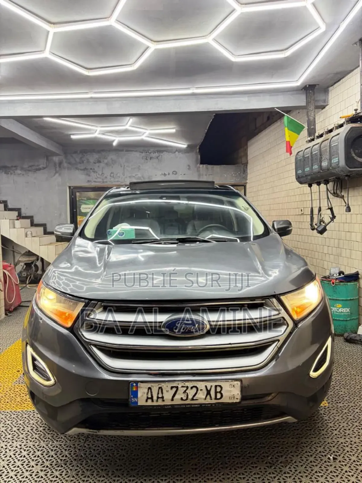 Ford Edge Titanium 4dr AWD 2017 Gris