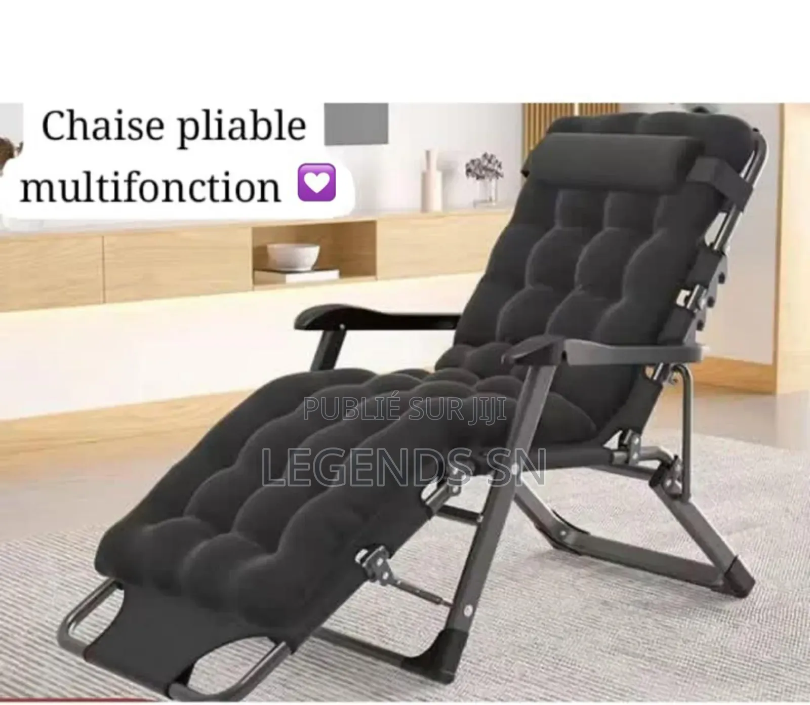 Chaise Pliable Multifonction Confortable