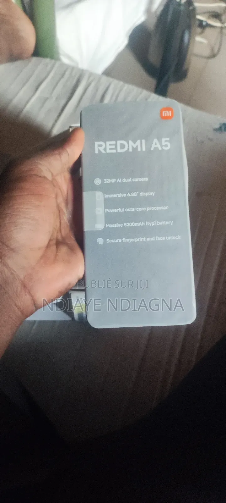 Nouveau Xiaomi Redmi A5 4G 128 GB Noir
