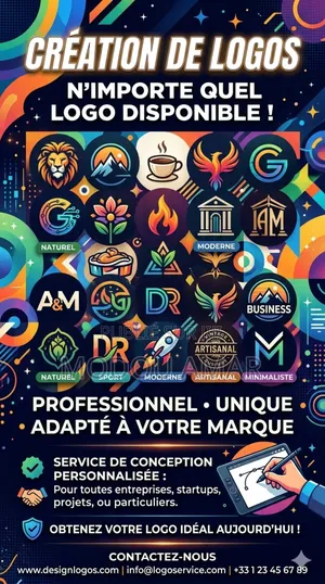 Création Des Plus Belle Logo De Votre Choix Disponible