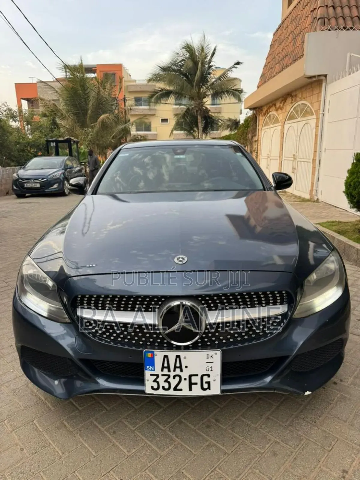 Mercedes-Benz C300 Luxury 4Matic Sedan AWD (2.0L 4cyl 7A) 2016 Gris