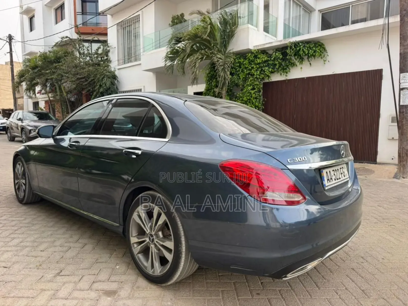 Mercedes-Benz C300 Luxury 4Matic Sedan AWD (2.0L 4cyl 7A) 2016 Gris