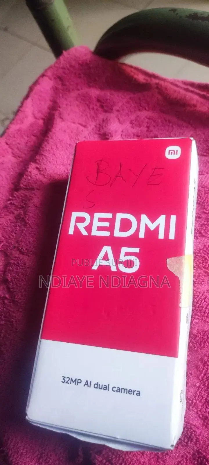 Nouveau Xiaomi Redmi A5 4G 128 GB Noir