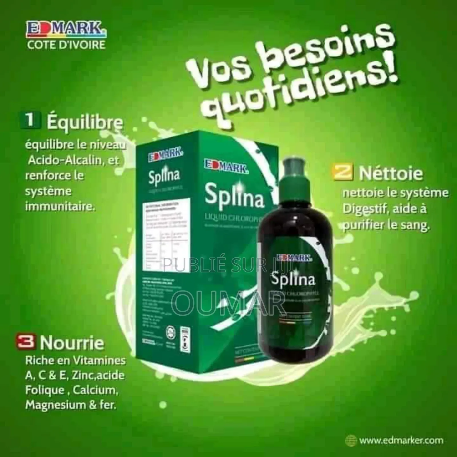 Splina Chlorophylle Liquide