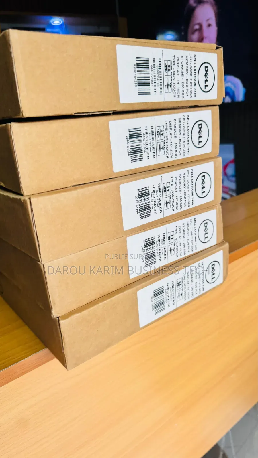 Nouveau Dell Latitude 14 7480 8GB Intel Core i7 SSD 256GB