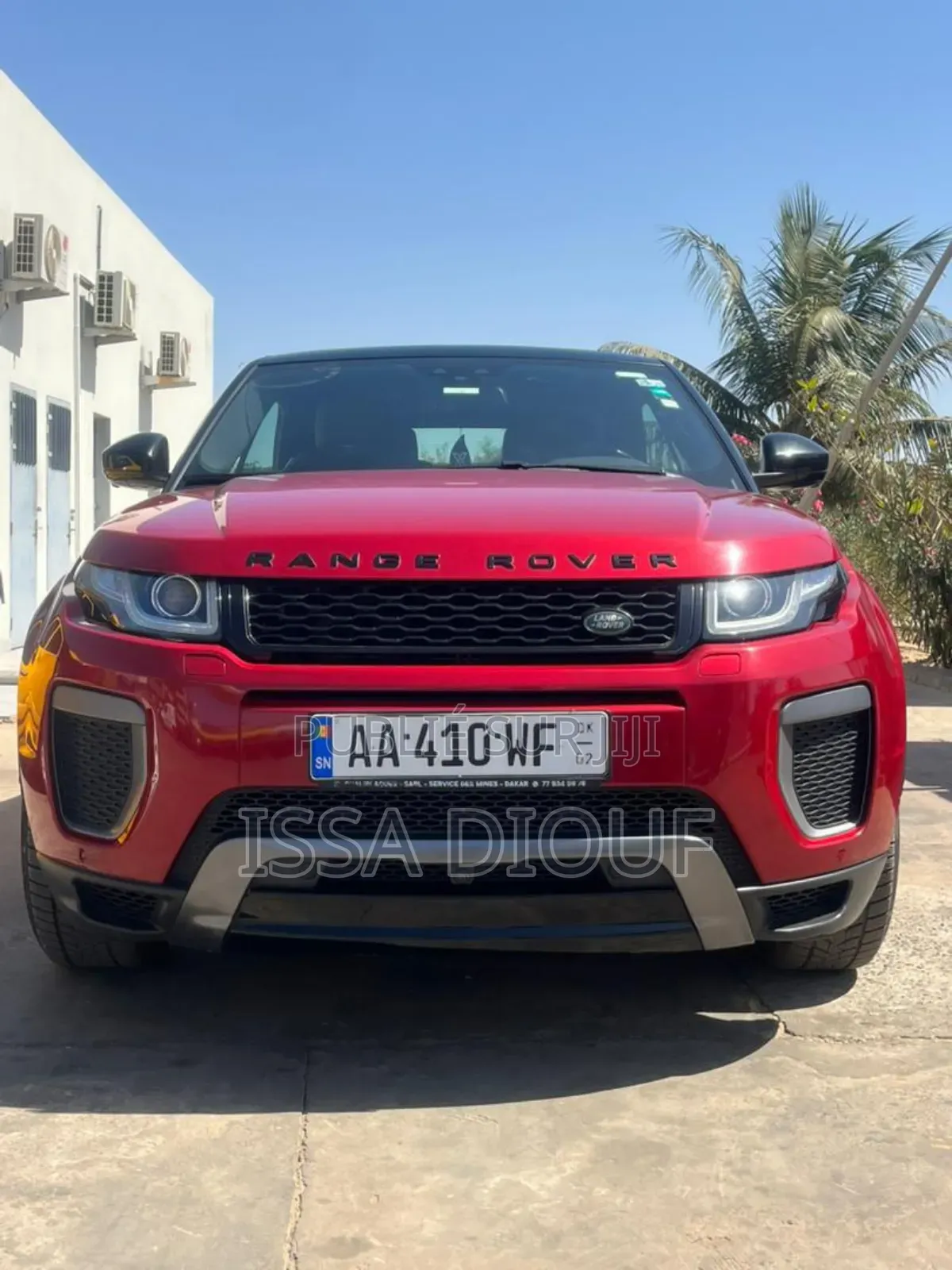Land Rover Range Rover Evoque 2017 Rouge