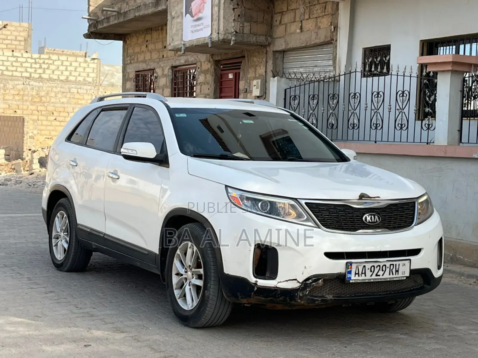 Kia Sorento LX 4dr SUV AWD (2.4L 4cyl 6A) 2015 Blanc