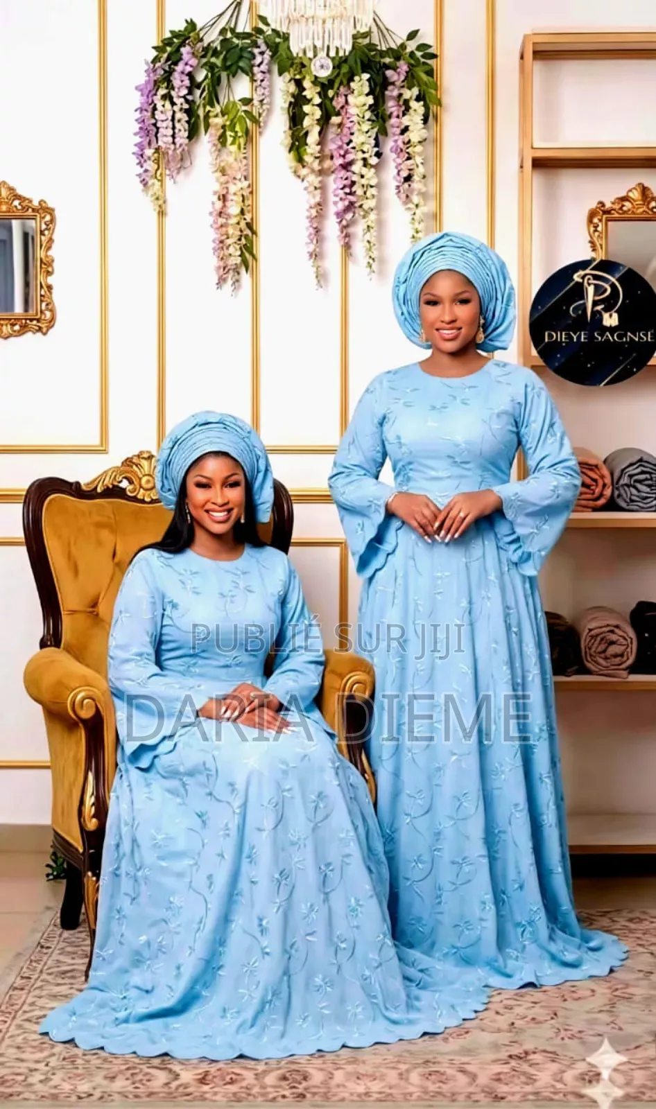 Boubou Traditionnel Pour Dame