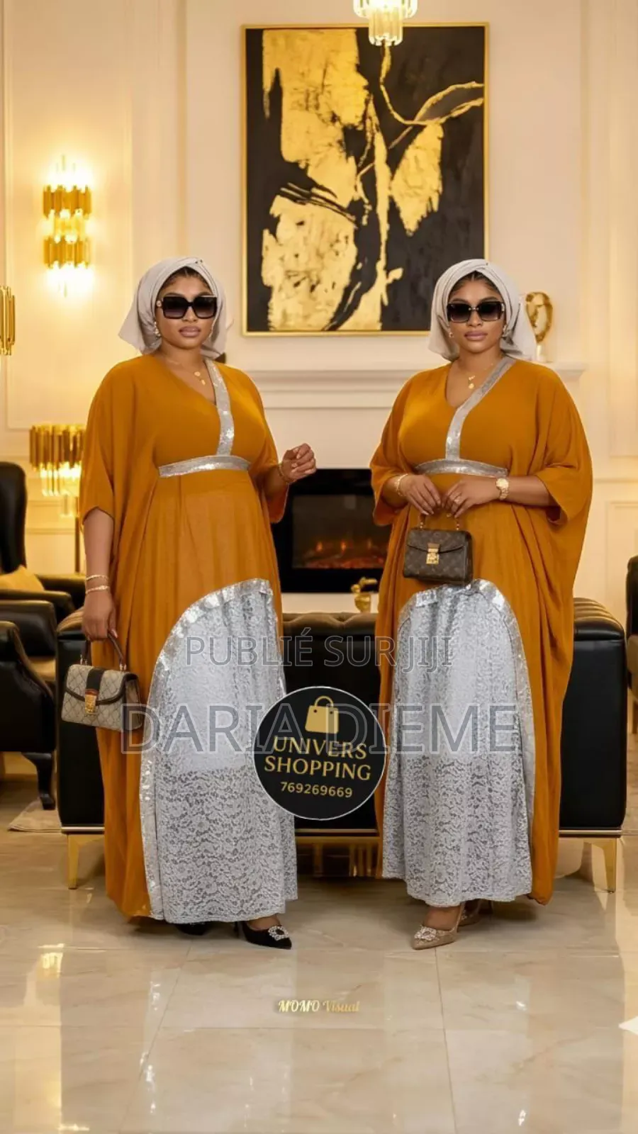 Boubou Traditionnel Pour Dame