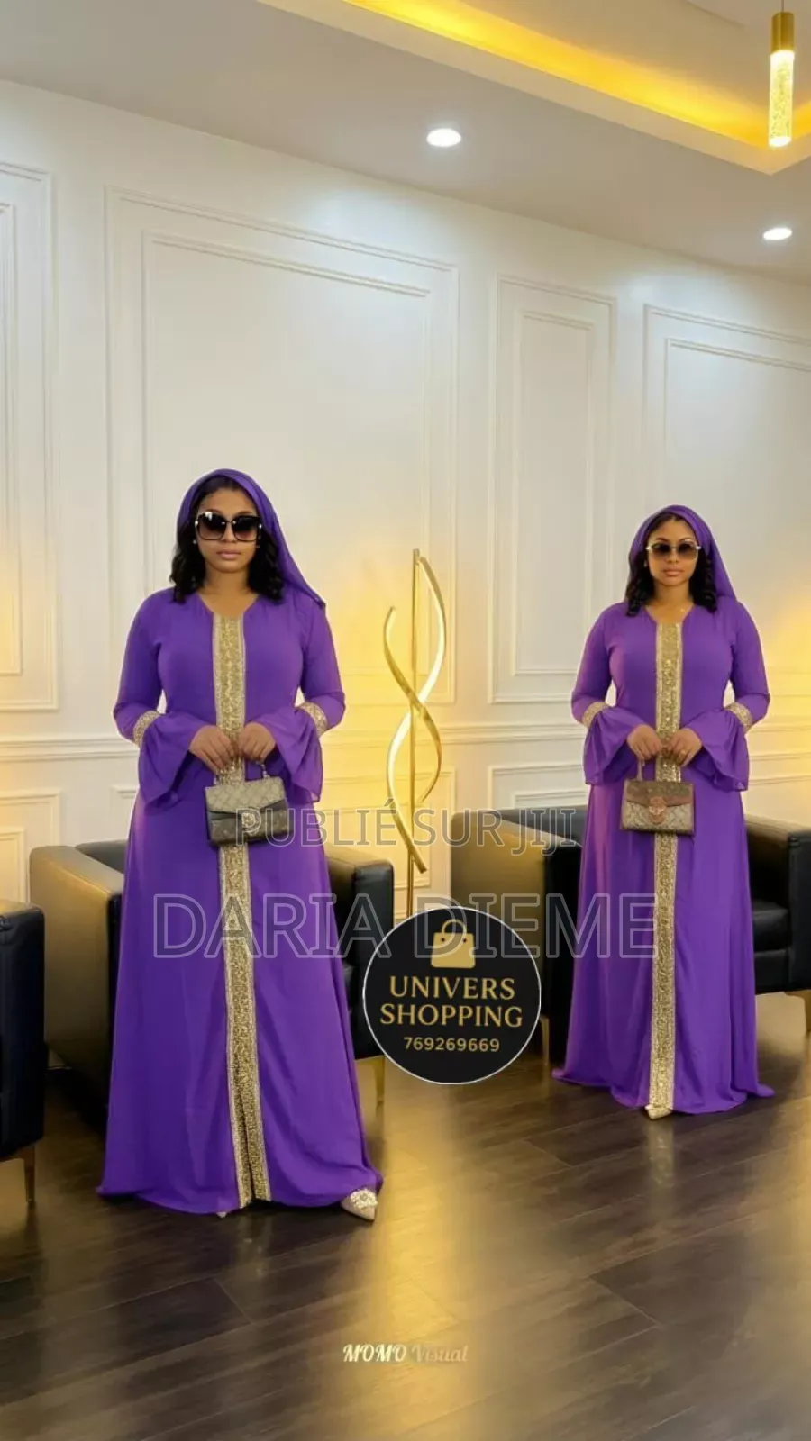 Boubou Traditionnel Pour Dame