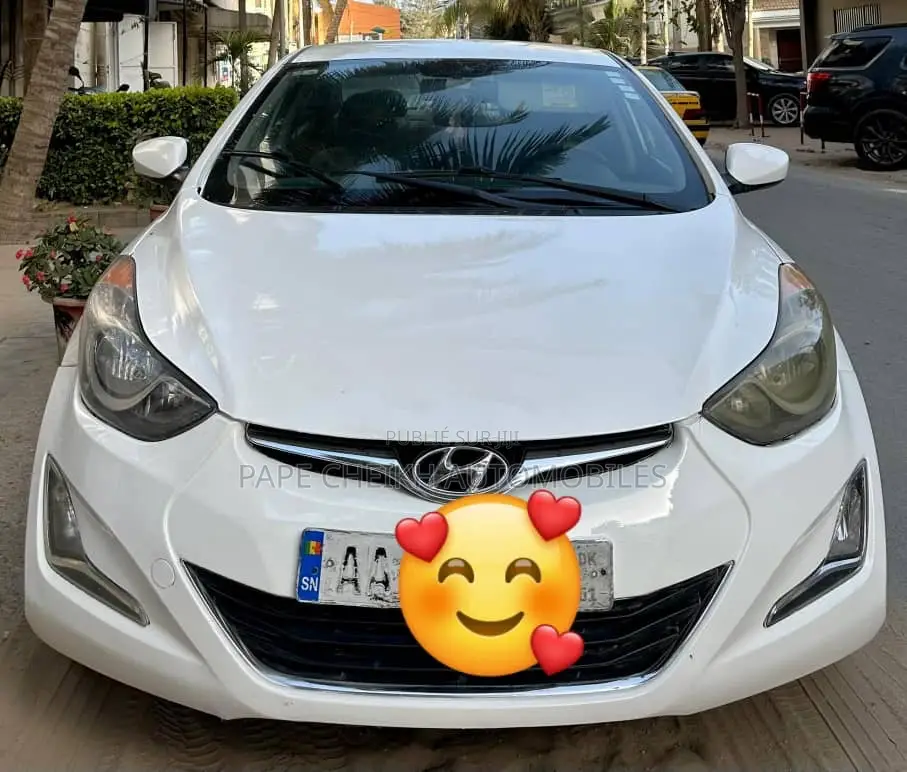 Hyundai Elantra 2013 Blanc