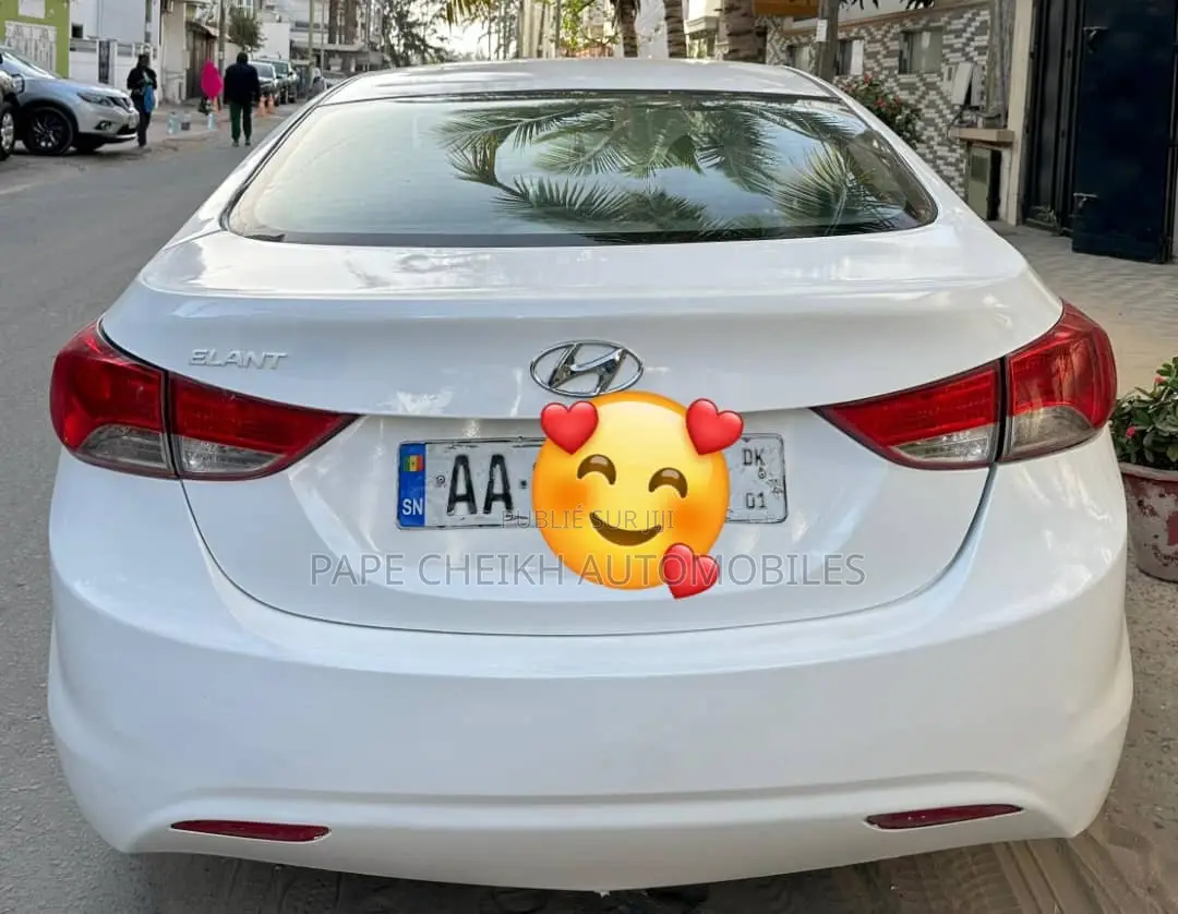 Hyundai Elantra 2013 Blanc