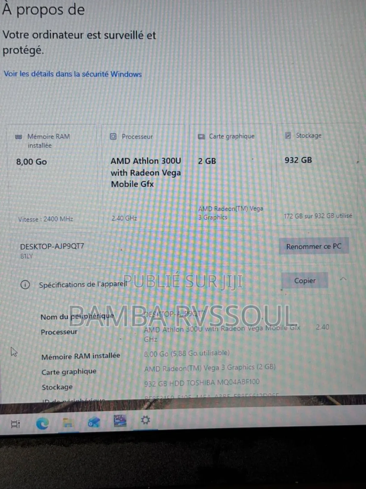 Ordinateur portable Lenovo IdeaPad L340 8GB AMD HDD 1T
