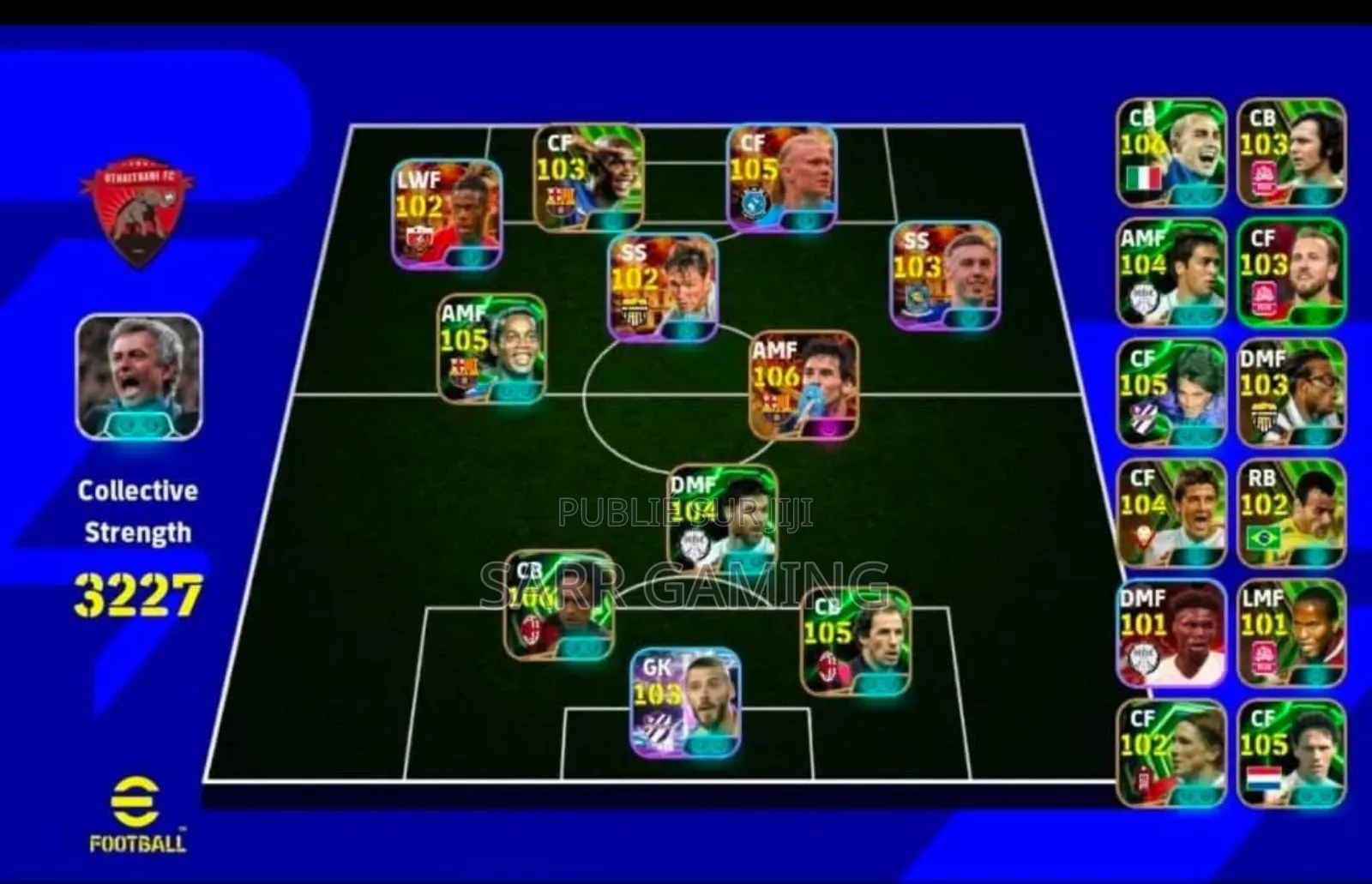 Compte Fuul Joueur Disponible en Contact Avec Des Légendes Échange