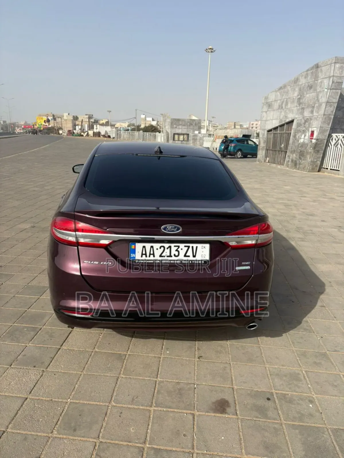 Ford Fusion SE AWD 2017 Rouge