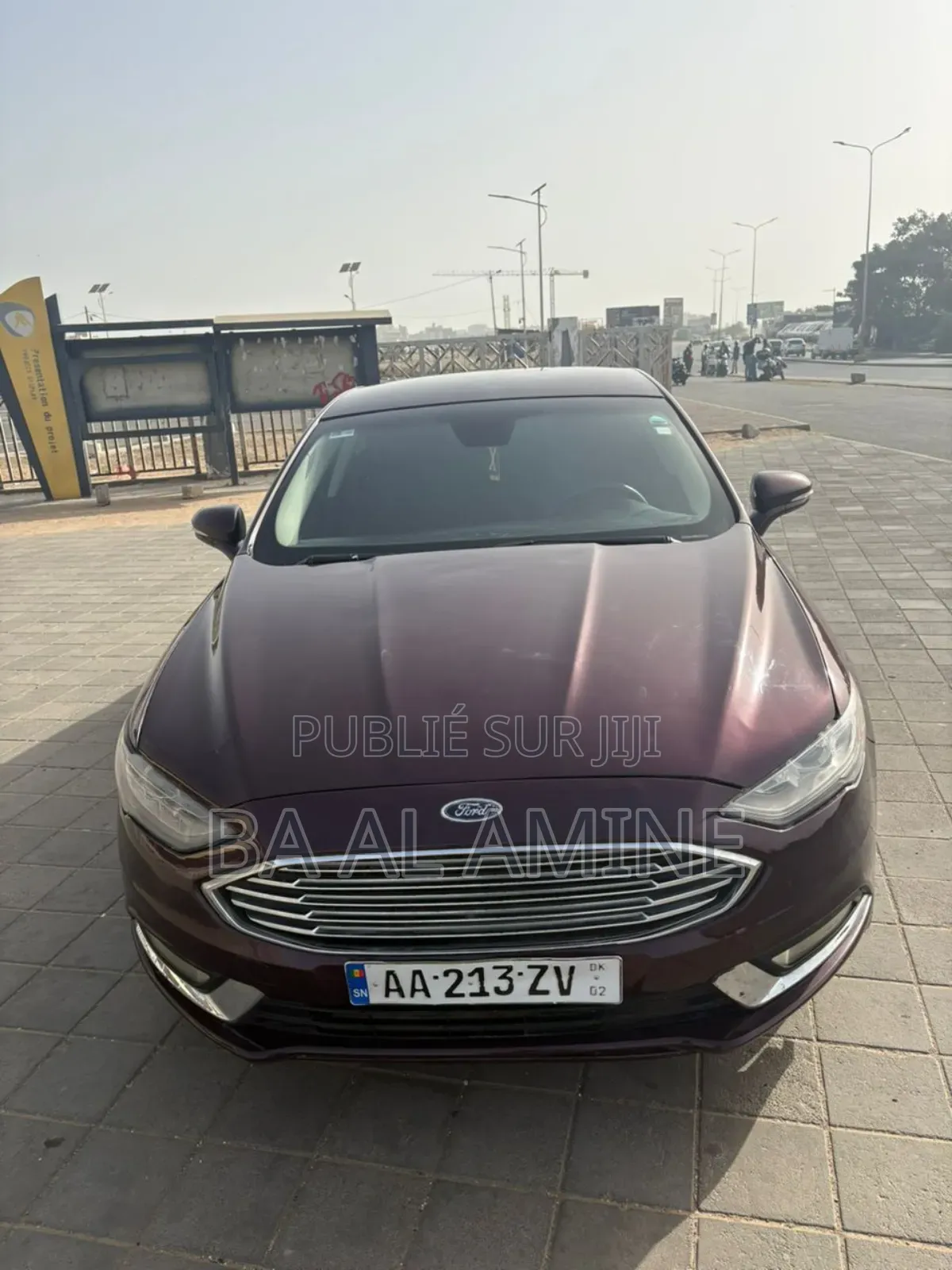 Ford Fusion SE AWD 2017 Rouge