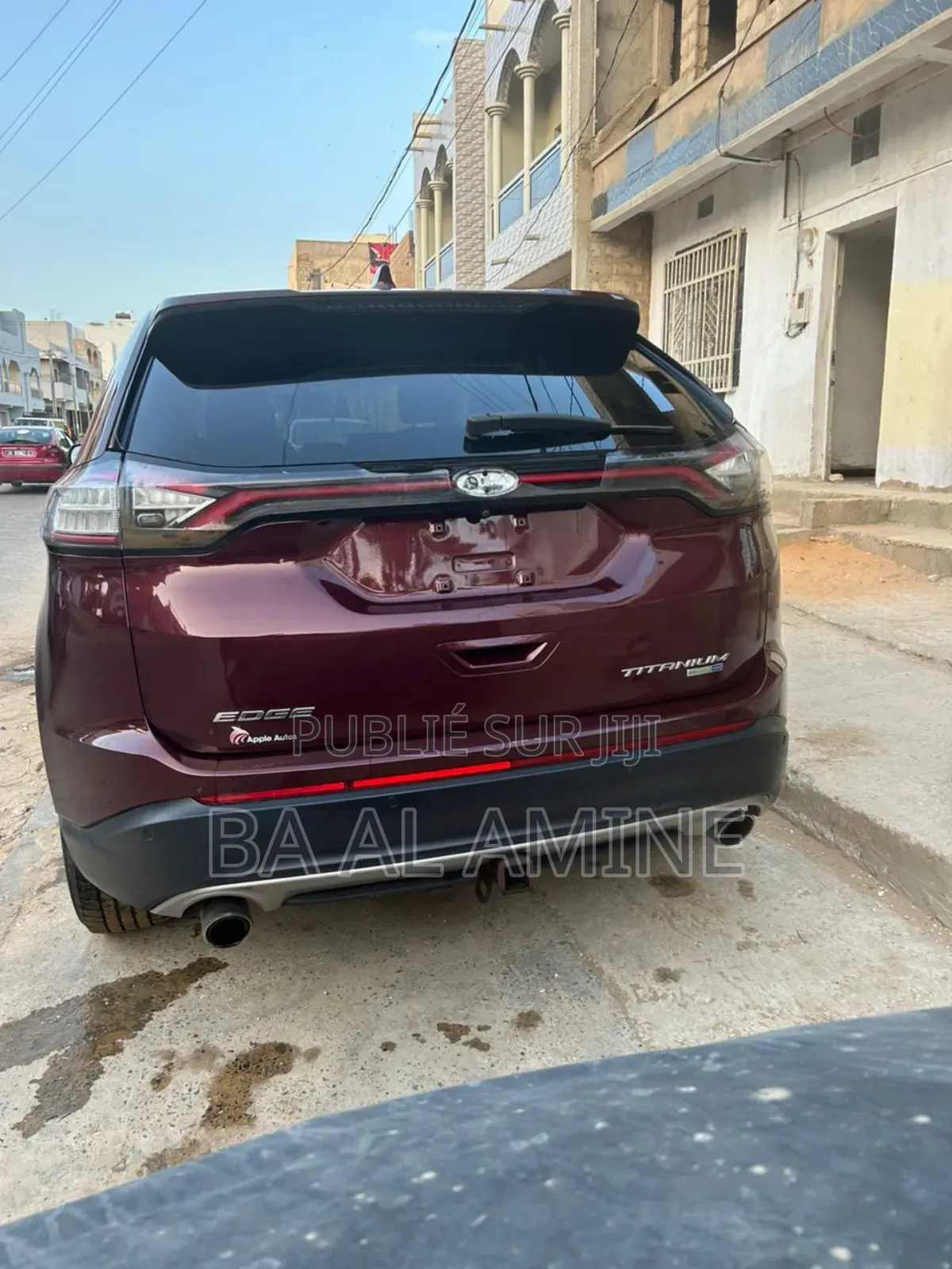 Ford Edge Titanium 4dr AWD 2017 Rouge