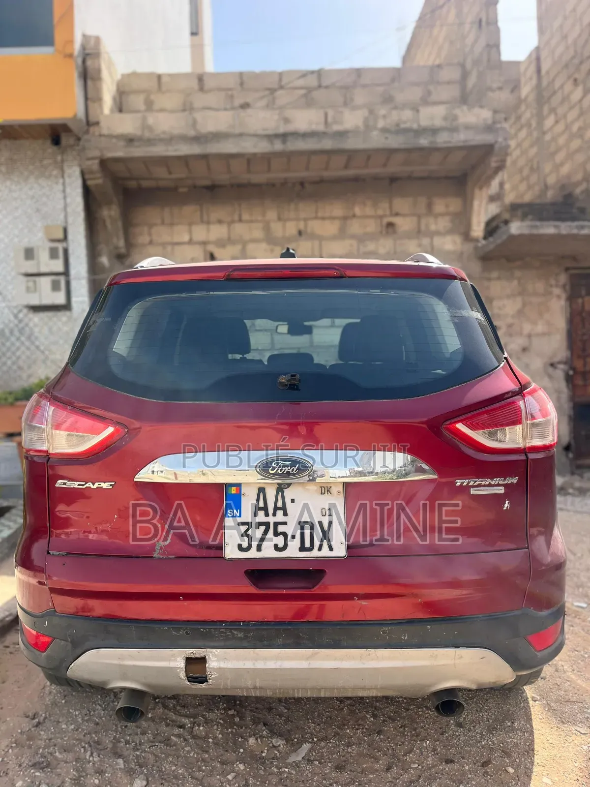 Ford Escape Titanium 4dr SUV (1.6L 4cyl Turbo 6A) 2014 Rouge