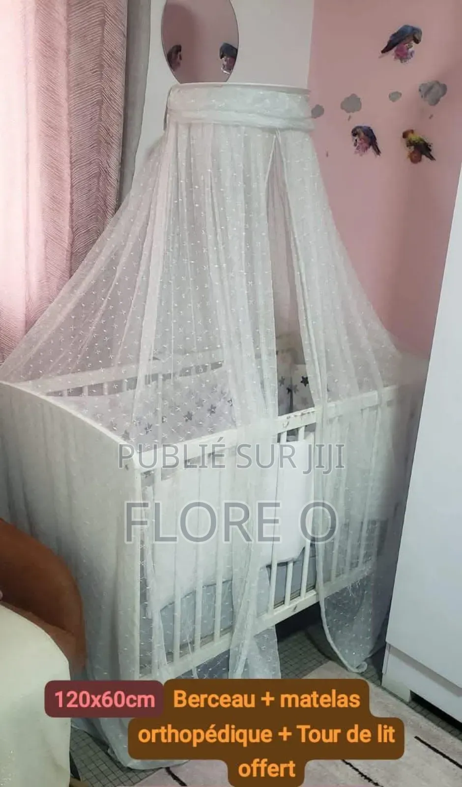 Berceau + Matelas Orthopédique