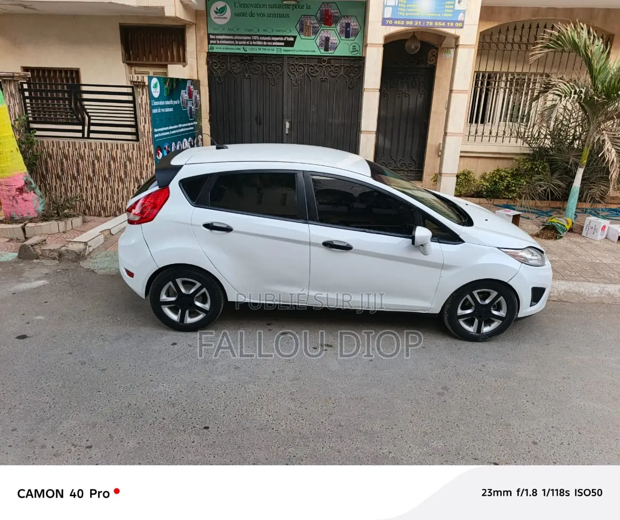 Ford Fiesta 2012 Blanc