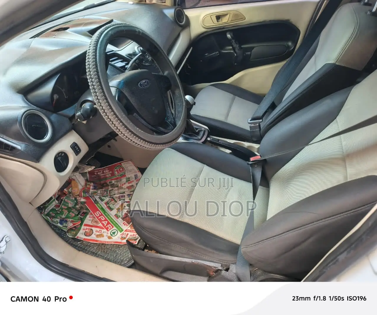 Ford Fiesta 2012 Blanc