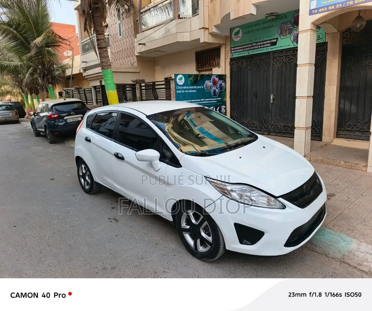 Ford Fiesta 2012 Blanc