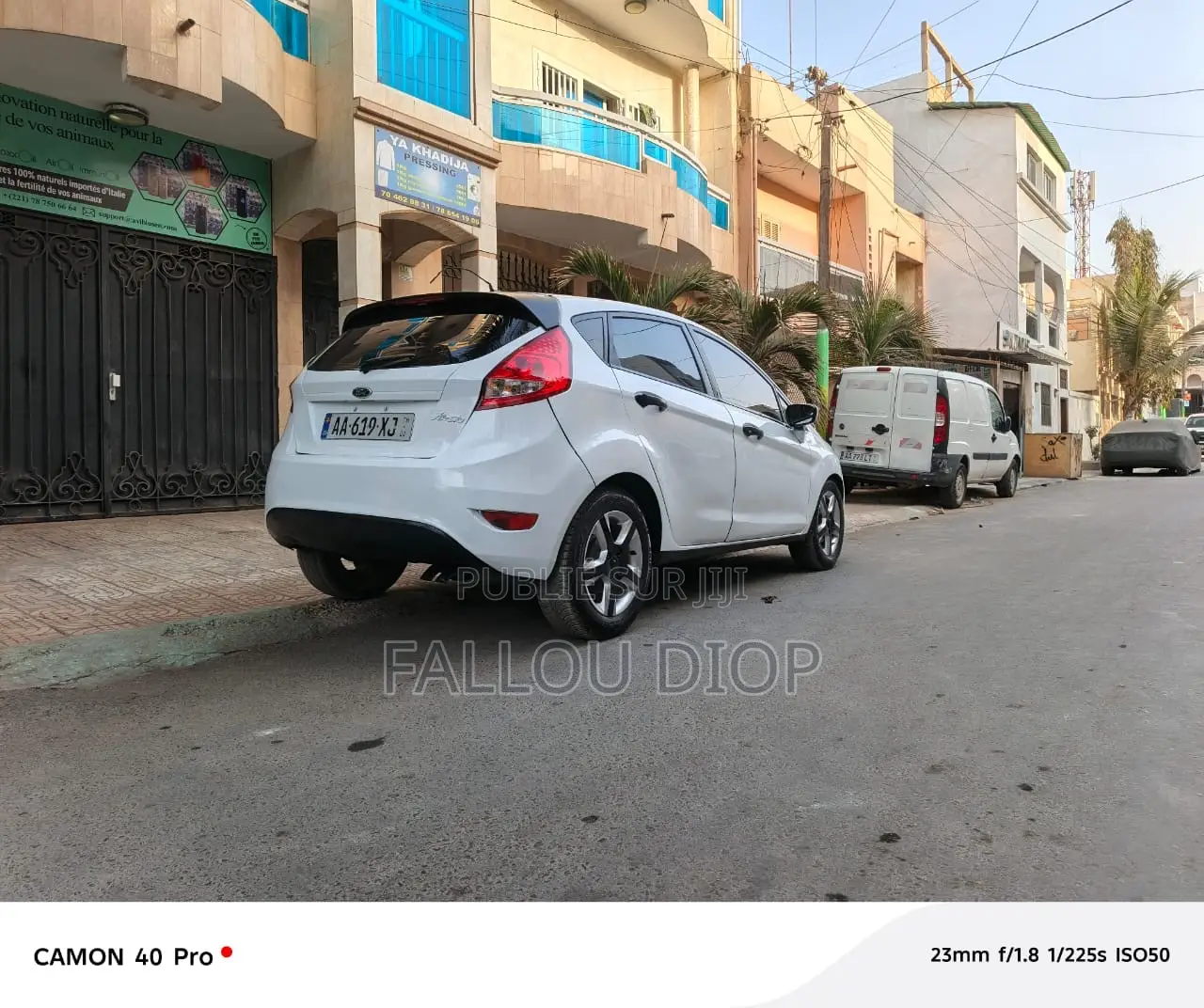 Ford Fiesta 2012 Blanc