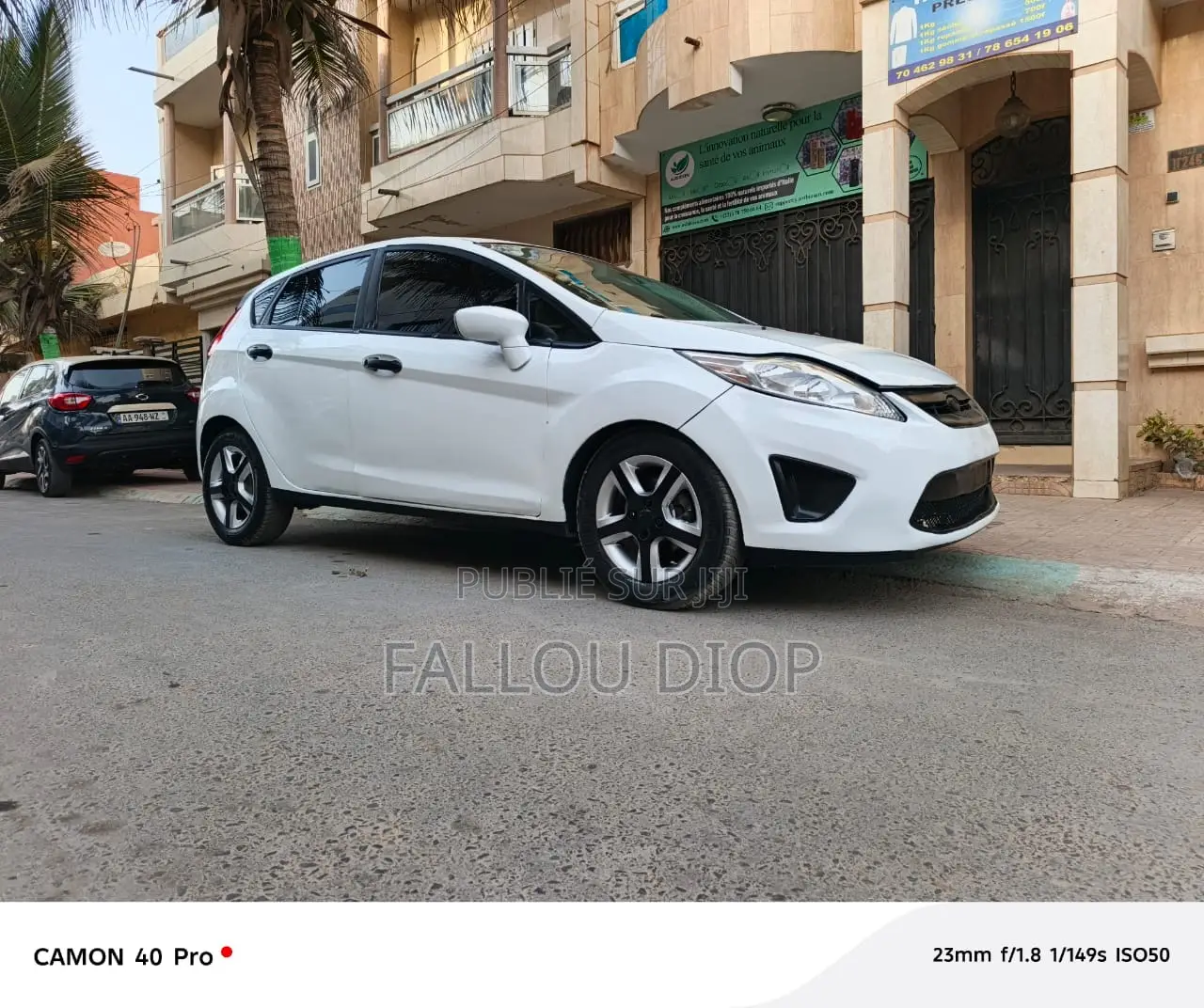 Ford Fiesta 2012 Blanc