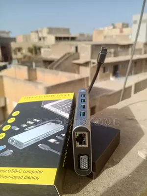 Hub Adaptateur Type C 11 en 1 Avec Charge Rapide 100w