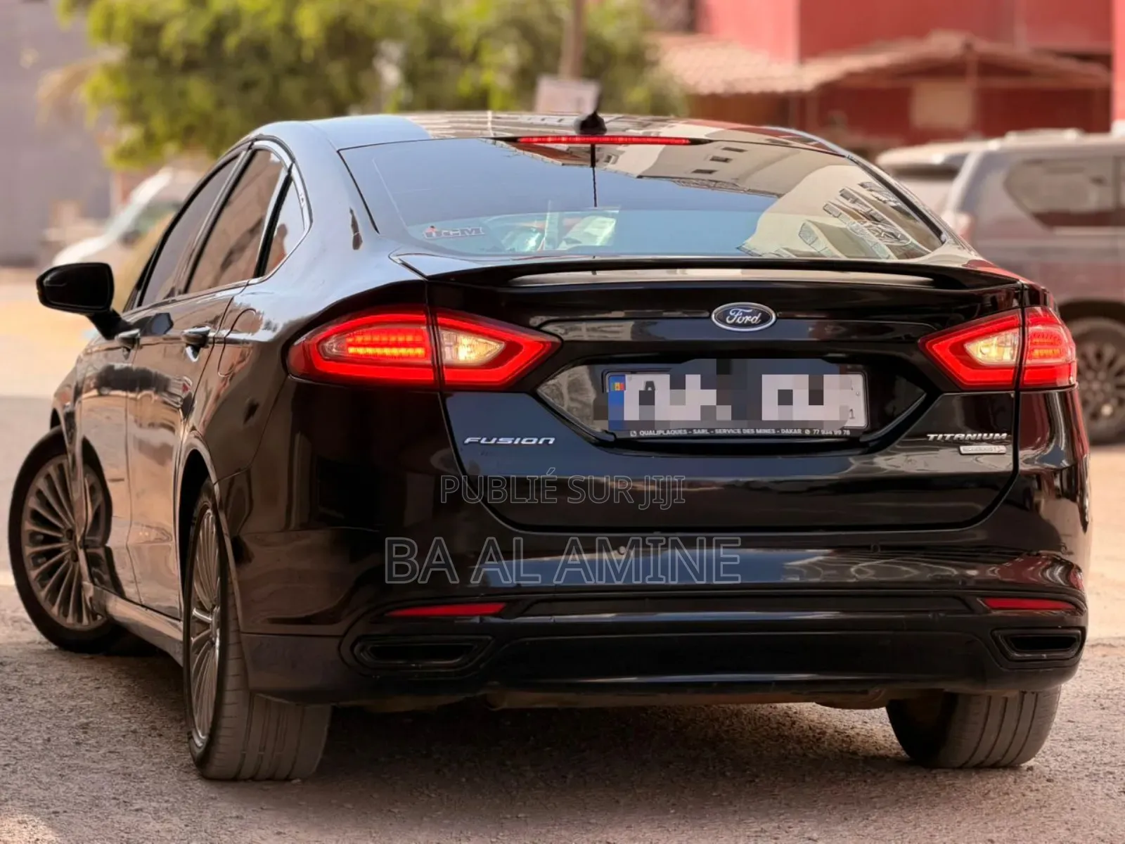 Ford Fusion Titanium AWD 2016 Noir