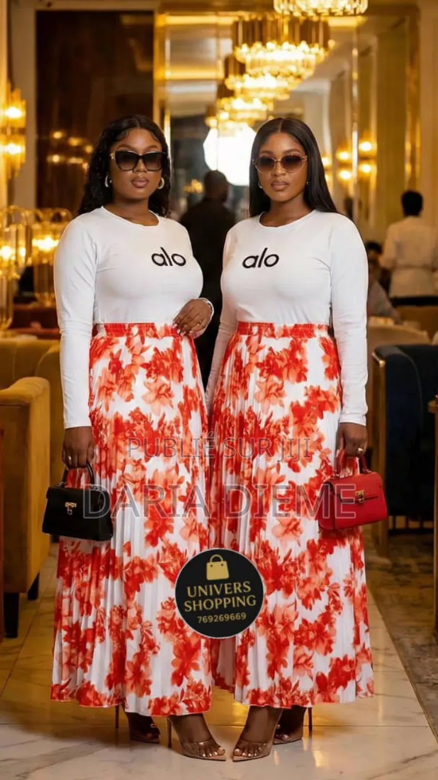 Ensemble Jupe Plissée