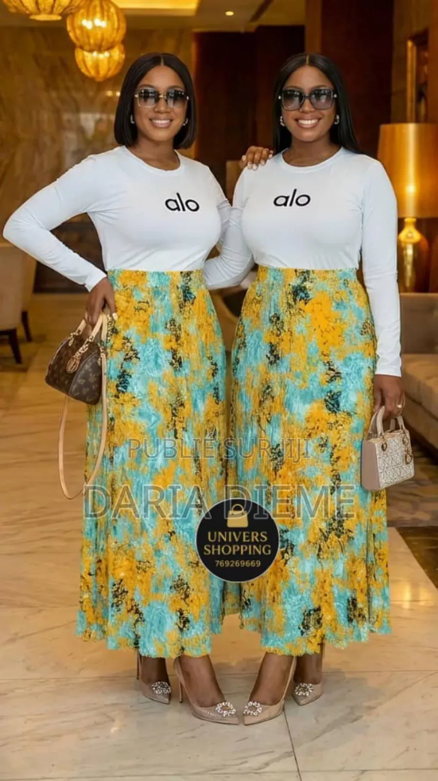 Ensemble Jupe Plissée