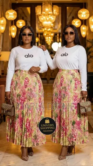 Ensemble Jupe Plissée