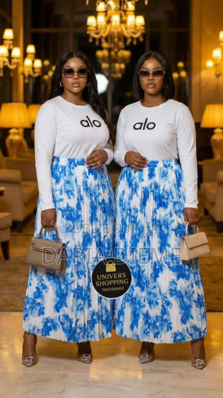 Ensemble Jupe Plissée