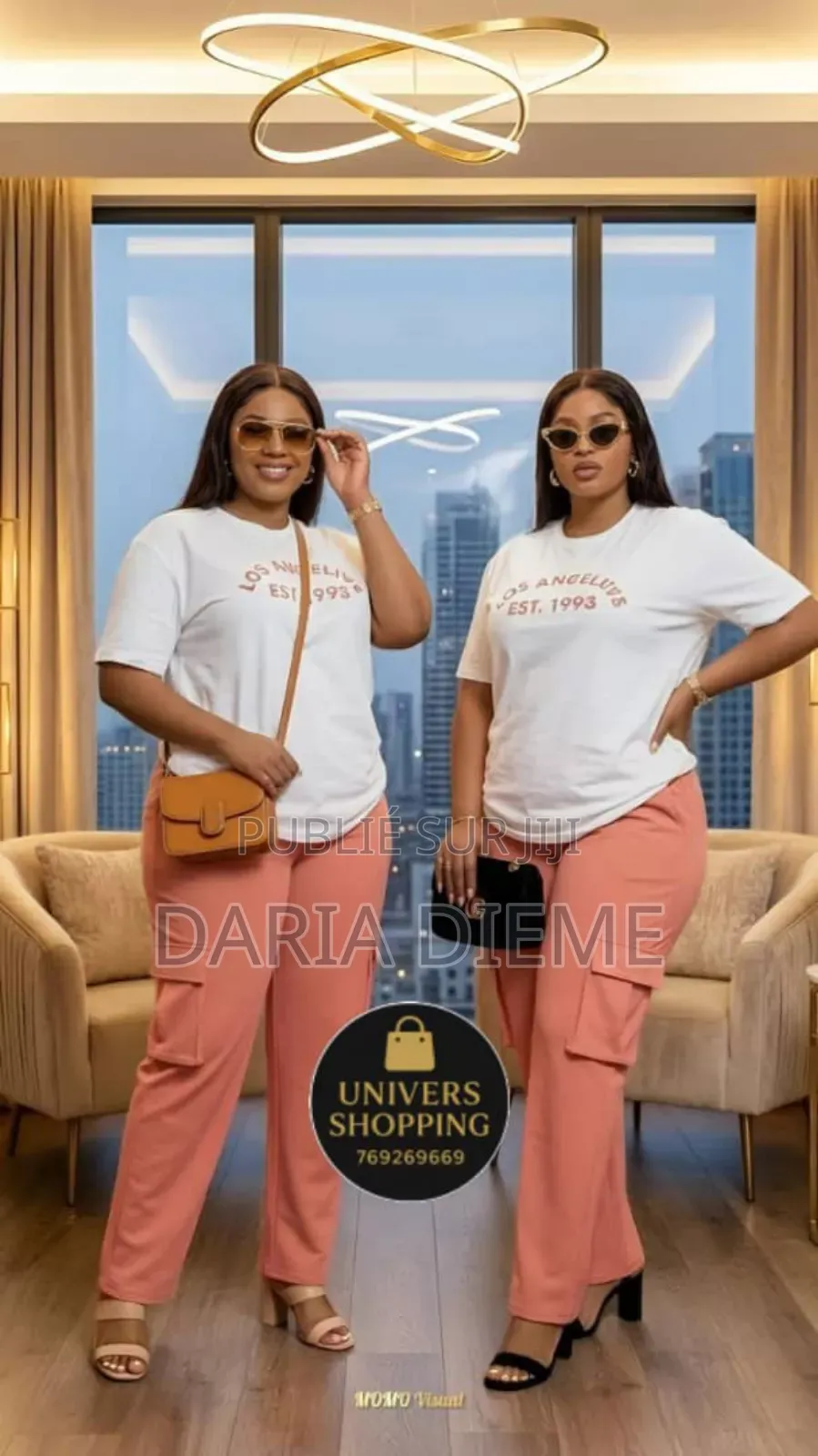 Ensemble T-Shirt Cargo